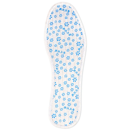Wholesale Herbal Floral Cotton Insoles for Men, Sweat-Absorbent, Breathable, Fragrant, Multi-Layered Fabric, Thin, Comfortable, Breathable Insoles