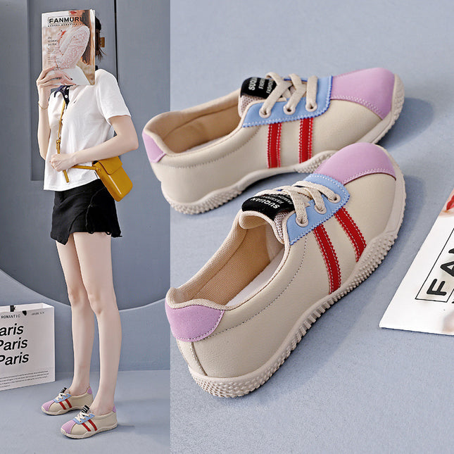 Women's Low-Cut Sports Sneakers 2026 Spring and Autumn New Trendy Versatile Dad-Style White Sneakers Hot-Selling Model Yyn-1507