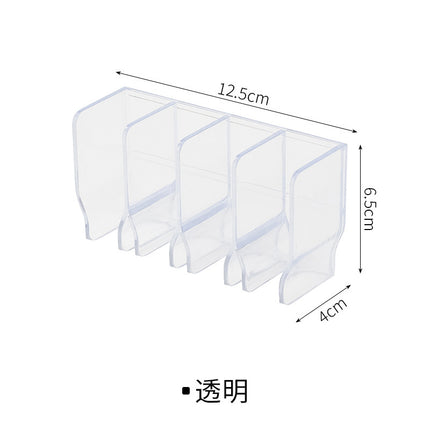 Wall-mounted non-perforated toilet facial cleanser storage rack cosmetics rack mirror cabinet toothpaste drain holder