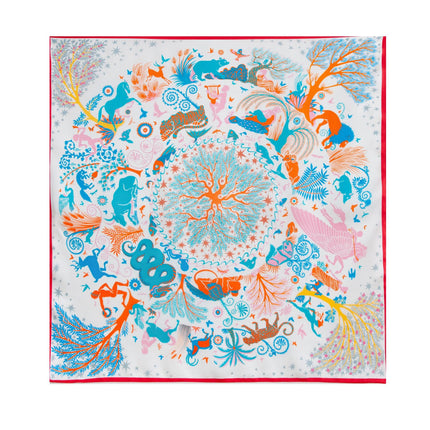 Mulberry Silk Scarf, Old Money Style, Summer Thin Small Scarf, Valentine's Day Gift, Plain Crepe Satin Silk Printed Small Square Scarf