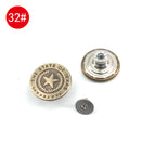 32#Stainless steel environmentally friendly buckles (default screws can be equipped with aluminum nails)