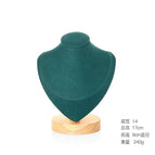 Solid Wood Figure Small Dark Green