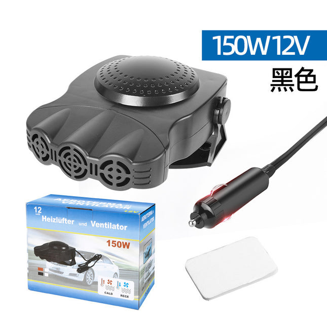 Car heater three-hole 12/24v dual-purpose heater car defrost demister car heater