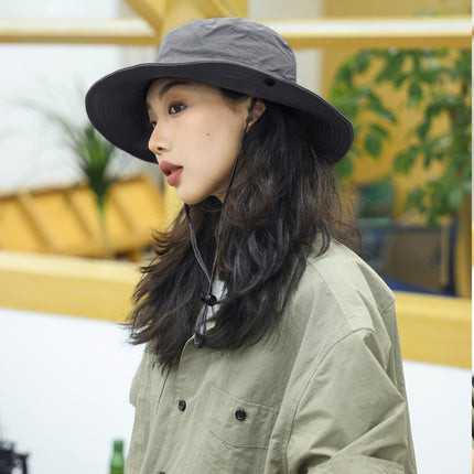 Thin Outdoor Quick-drying Hat Cowboy Fisherman Hat Women's Summer Mountaineering Hiking Fishing Hat Men's Camping Sun Hat