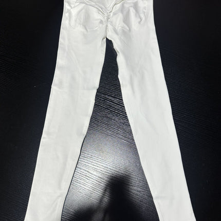 Cross-Border European and American High-Waisted Peach-Waist Leggings Yoga Pants Butt Lift Tummy Control High-Elastic Fitness Pants Yoga Wear