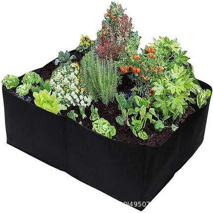 Cross-border New Felt Planting Bag 8-mouth 4-mouth Garden Flower Pot Vegetable Planting Breeding Bag
