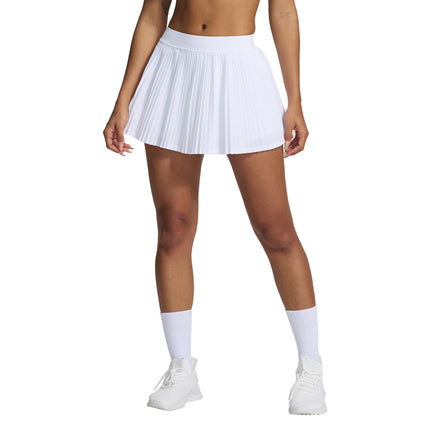 Cross-border European and American Leisure Pleated Sports Skirt Hip Covering Slimming Outdoor Fitness Tennis Skirt Anti-light Yoga Skirt