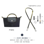 (gun ash) shoulder strap + perforated package first layer cowhide / Standard