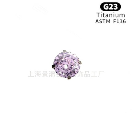 F136 Titanium Alloy Cross-border Bird's Nest Cut Earrings Earrings Earrings Ear Bone Ear Nail Accessories