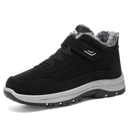 Cotton Shoes 2026 Winter New Model Elderly Hiking Sole Dad Shoes Wholesale Dropshipping Cotton Boots Cross-Border Casual Snow Boots