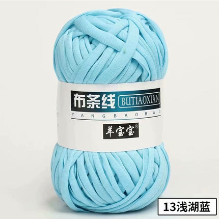 Cloth thread hand-woven bag thread crocheted home carpet wool DIY Hyun-a with factory wholesale