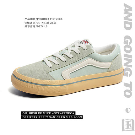 Autumn 2024 New Canvas Shoes Men's Sports Casual Board Shoes Simple All-match Men's Shoes Trendy Shoes Vulcanized Shoes