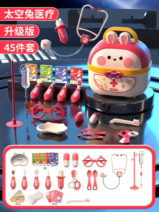 Simulation Medical Box Doctor Doctor Toy Set Boy Play House Play Injection Medical Suitcase Girl