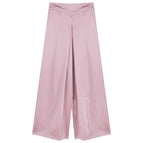 8866 pink wide-leg floor-length pants / S length 99cm