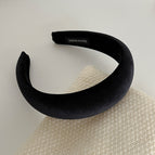 4647-4-black gold velvet headband