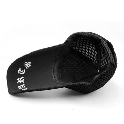Long-brimmed sun hat men's hat summer baseball cap women's large-brimmed sun hat sunscreen breathable full mesh cap