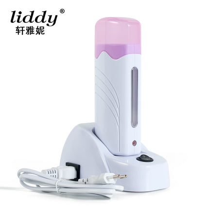 Cross-border new hot wax machine with seat for hair removal, single-seat wax melting machine for hair removal, Roll on wax heater