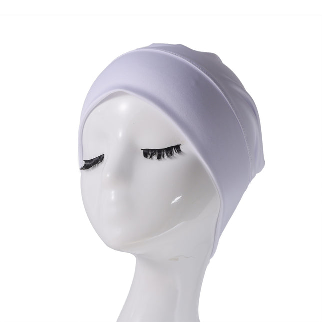 AliExpress Cross-border New Pleated Fashion Comfortable African Women Base Cap Headset Hat Hair Condiment Hat