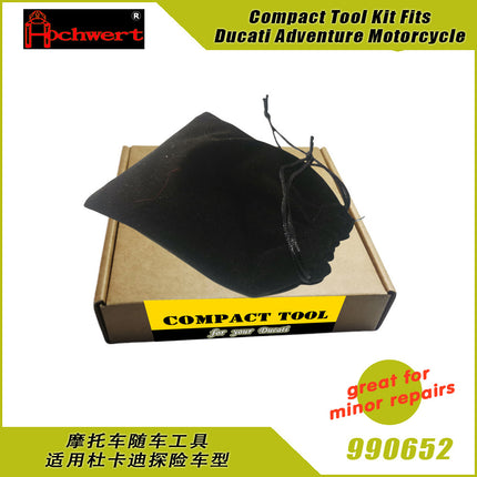Car Tool Adventure Motorcycle Emergency Repair Tool Suitable for Ducati Adventure Compact Set Tool