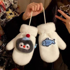 Penguin halter gloves