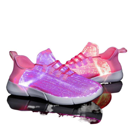 Luminous Shoes for Men and Women, Casual Light Shoes, Amazon Export Hot Style USB Charging Colorful Flash Shoes Fashion