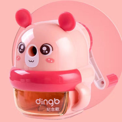 Dingbang cartoon pencil sharpener roll pen hand-cranked primary school children's kindergarten automatic Pen pencil sharpener machine