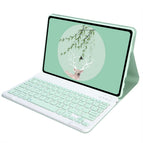 Oppo pad 11inch / Green + square hat ordinary keyboard
