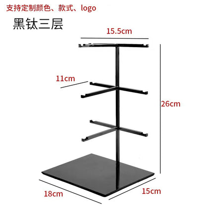 Display Rack Stainless Steel Bag Hanging Bag Display Rack Hat Display Rack Glasses Display Rack Shoes Bag Shoes Display Rack