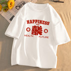 White short-sleeved men's clothing-3275 [pure cotton] / S [recommendation 45-57.5kg ]