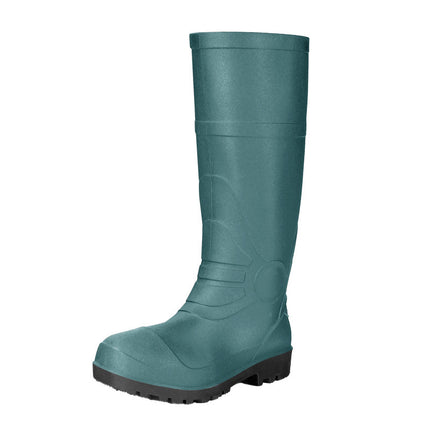 Men's High Rain Shoes Thickened Frosted Green Rubber Shoes Outer Wear Yellow Wading Boots Workers' Shoes Farming Water Shoes Rain Boots Men's Shoes