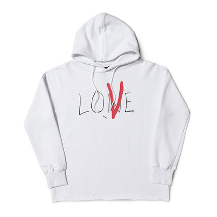 Lone Sweatshirt Wang Yibo with Hiroshi Fujiwara Limited Fashion Brand Big V Valentine's Day Couple Loose Long Sleeve Hoodie