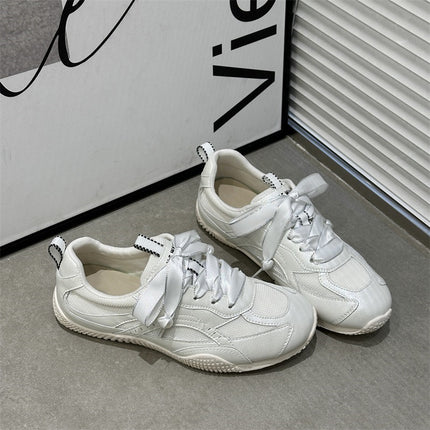 Sports Shoes for Women 2024 New Autum Women's Shoes Flats Breathable Forrest Gump Shoes Casual Versatile Ballet Moral Training Shoes Mesh