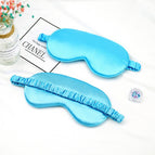Simulated silk strap style sky blue