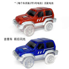 2 light-up jeeps