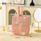 Pink multi-zone storage [shell bag]