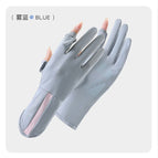 Mid-length light gray / One size fits all