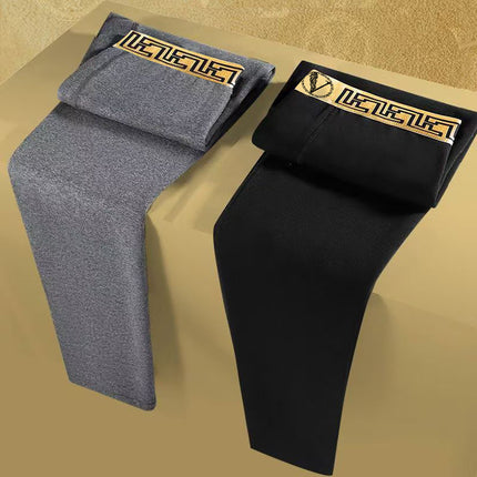 Black gold belt men's thermal underwear suit autumn and winter bottoming autumn pants autumn clothing fever