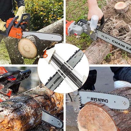 Chain grinder chain saw handheld mini electric grinding head file oil chain electric grinding accessories manual chain grinding file