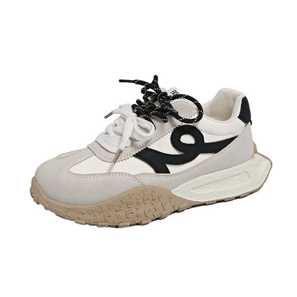 Fashion Casual All-match German Training Shoes Women's 2025 Spring New Thick-soled Sports Lightweight Shock-absorbing Sports Running Shoes Trendy