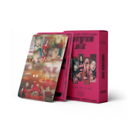 Korean Star 55 Boxed Small Cards Stray (g) I-Dle Ive Ateez Collection Lomo Cards Cross-Border