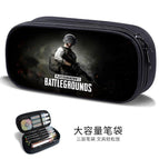 Waterproof, scratch-proof, non-fading, large-capacity three-layer pencil case / B44368