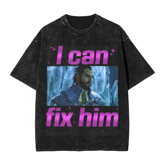 I Can Fix Him Lucanis Dellamorte Washed t Shirt Streetwear H