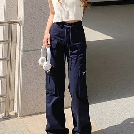 New Loose Casual Pants for Men, Korean Style Trendy Versatile Pants, Summer Drapey Wide-Leg Floor-Length Trousers