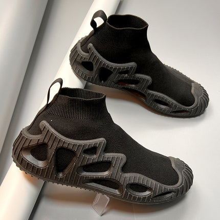Cross-border spot socks shoes men's spring and autumn explosions 2023 new couple shoes sneakers women's shoes appearance patent