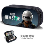 Waterproof, scratch-proof, non-fading, large-capacity three-layer pencil case / B44364