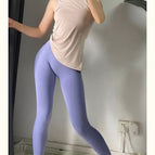 Light gray blue pants / S