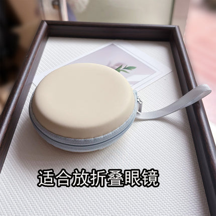 Daifa Glasses Case Glasses Cloth Glasses Bag Screwdriver Glasses Accessories Cloth Bag Portable Leather Box Anti-blue Light Test Card
