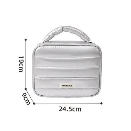 Xinghui Portable Storage Bag Portable Cosmetic Bag Travel Down Storage Bag Large Capacity High Value Toiletry Bag