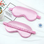 Simulated silk strap pink
