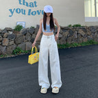 White elongated / XS